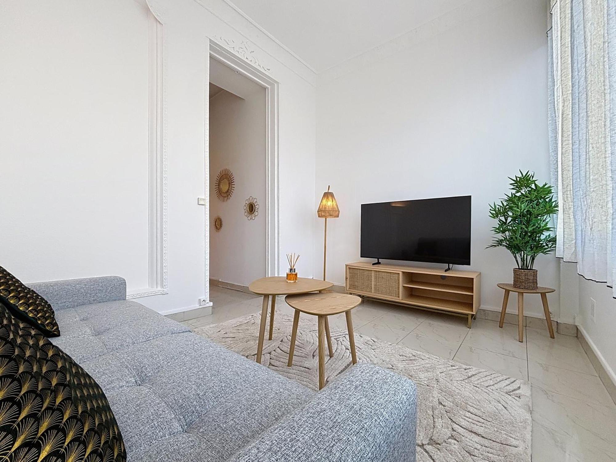 4 Pers Gare Sncf Climatise Apartment Nizza